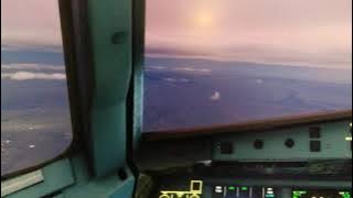 Airbus A320 overspeed warning MSFS