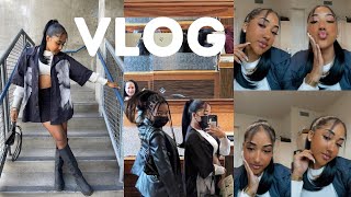 a weekend in my life | college vlog 05: saturday brunch, football game, fall cleaning, and more