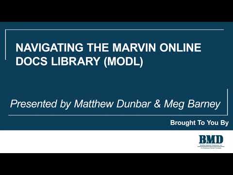Marvin Online Docs Library (MODL)