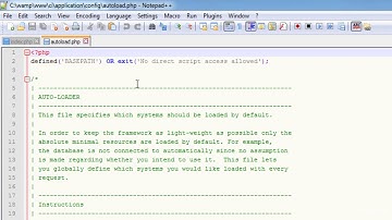 CodeIgniter | Directory Structure of CodeIgniter