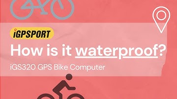 iGS320｜IPX7-How is the waterproof effect?