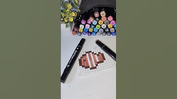 🐠 Pixel Art!? #art #drawing #artideas #pixel #pixelart #pixelartideas #cute