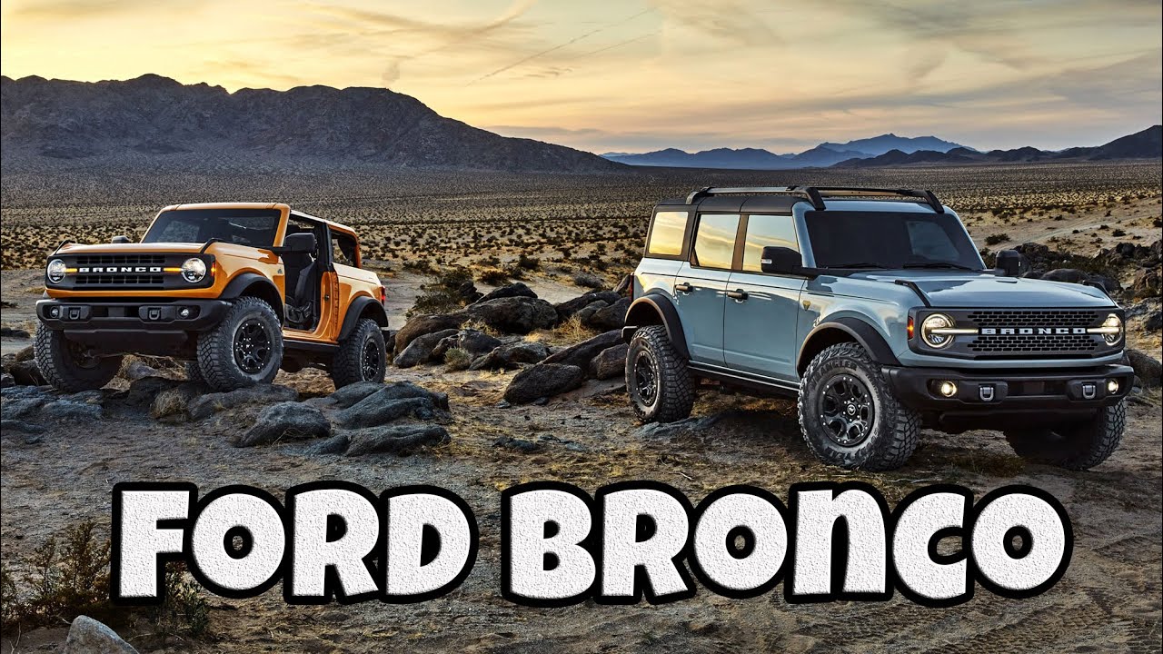 Ford Bronco in action and closeup footage - YouTube