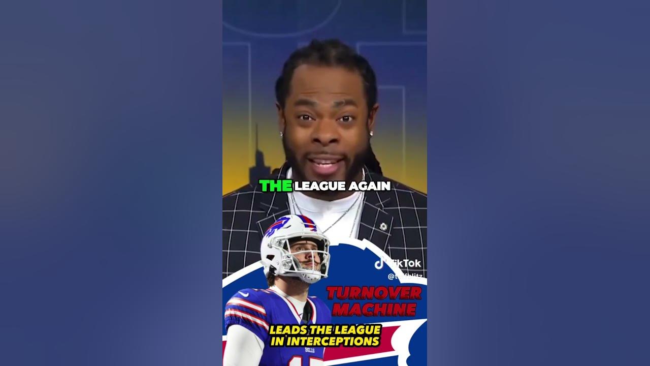 Josh Allen Leads The League In Interceptions So Far This Year. nfl 