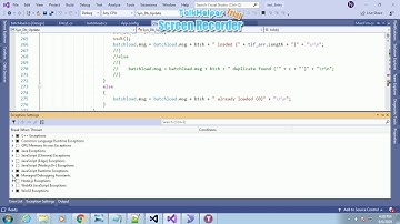 Solved "The application is in break mode" error