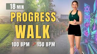 18 Min Japan Walking Workout | Build Your Pace (2,000+ Steps)