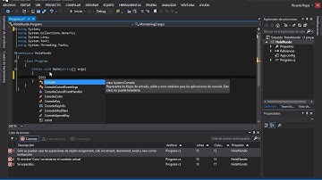 FUNDAMENTOS DE C#: CREANDO EL PRIMER PROGRAMA EN C#