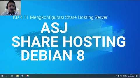 SHARE HOSTING dengan DEBIAN 8