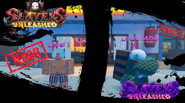 [Leveling Guide + New Codes!] How To Go From NOOB TO PRO In Slayers Unleashed?!!!