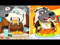 طائرة غنية vs طائرة فقيرة ✈️⭐ @wolfooinarabic