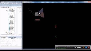 Python Robot Simulator with RTOS Controller - 2