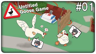 LONE E L'ASSISTENTE DIVENTANO OCHE E ROVINANO LA VITA A TUTTI | Untitled Goose Game - ep.01