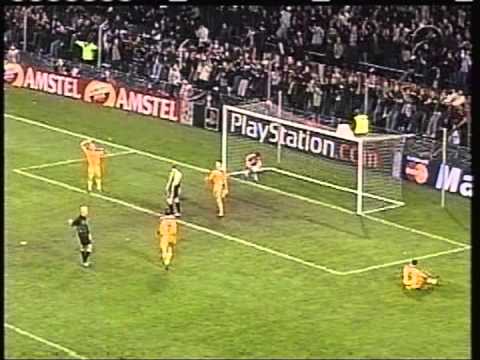 2000 November 8 PSV Eindhoven Holland 2 Anderlecht Belgium 3 Champions League