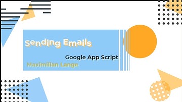 Email with Pure Google App Script