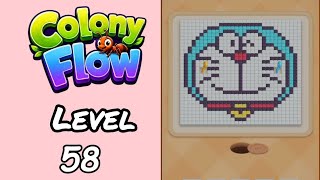 Colony Flow Level 58 Walkthrough - New Update 