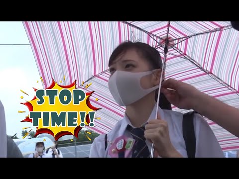 Stop time !!! The Old man at high school || Sdde|| #short