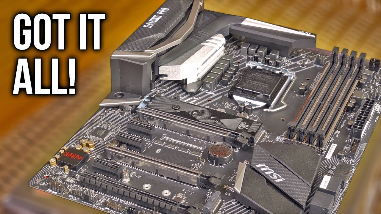 MSI Z370 Gaming Pro Carbon AC Review - Freshened Up - YouTube