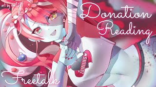 【DONO READING+FREETALK】THANK YOU FOR DONOS!! I'M SORRY I KEEP MISSING THEM QWQ【Hololive ID 2nd Gen】