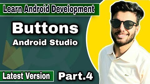 How to create Button in Android Studio #4 🔥🔥|| Android app tutorials for beginners