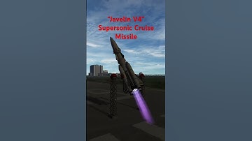“Javelin V4” Supersonic Cruise Missile #ksp #aerospace
