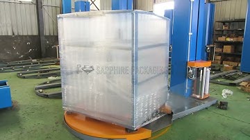 M-type forklift special pallet wrapping machine with a maximum load of 500kg