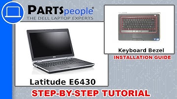 Dell Latitude E6430 (P25G001) Keyboard Bezel How-To Video Tutorial