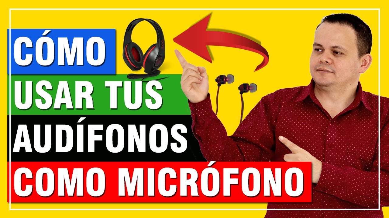 Como Usar AudÍfonos Como MicrÓfono En Windows 1087 En Unos Sencillos