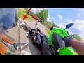 Rider THROWS his FRIEND off the BIKE | Epic Motorcycle Moments