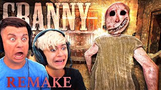 GRANNY REMAKE and it's the SCARIEST GRANNY GAME EVER!