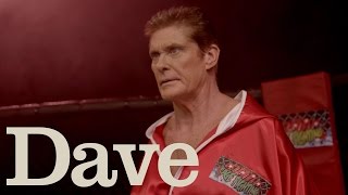 David Hasselhoff Cage Fights To Save His Career | Hoff The Record | Dave
