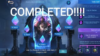 Mobile Legends - Completing Dragon Reborn quest!