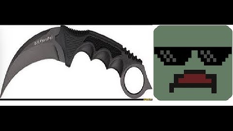 UNTURNED KARAMBIT KNIFE????!!!!!
