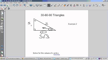 7.3 Special Right Triangles (45-45-90 and 30-60-90).wmv