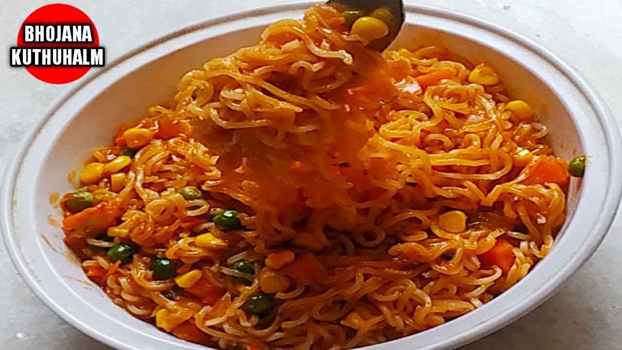 VEGETABLE YIPPEE NOODLES RECIPE / vegetable masala yippee noodles