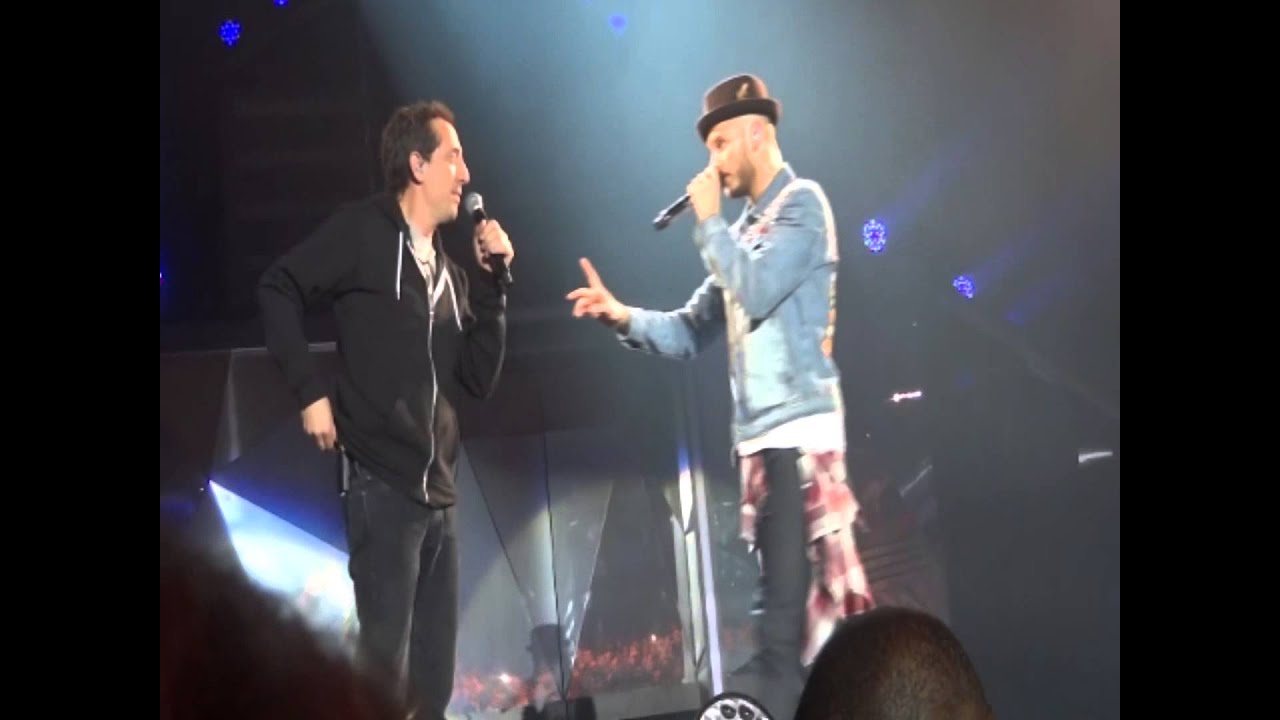 M Pokora   Bercy   161212   Gad s'invite sur scène