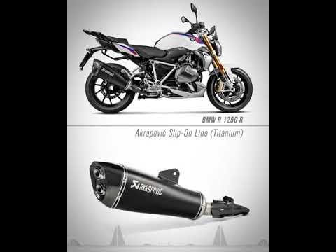 For BMW R1250GS R1250R R1250RS R1250RT 2019 2020 R1250GS Adventure 2019 2020 Tubo collegamento collettori di scarico moto