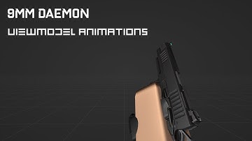 [Roblox] 9MM DAEMON Viewmodel Animations