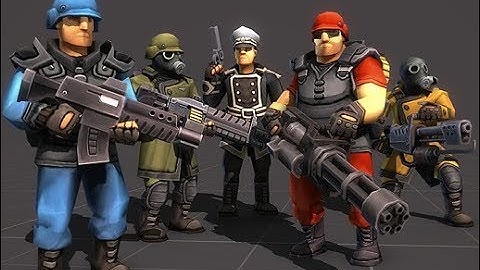 Toon Soldiers - Unity Character Download
