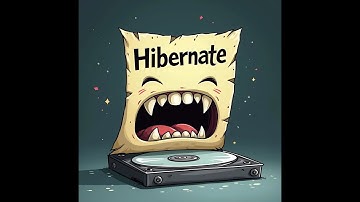 Free disk space when you delete hibernation file