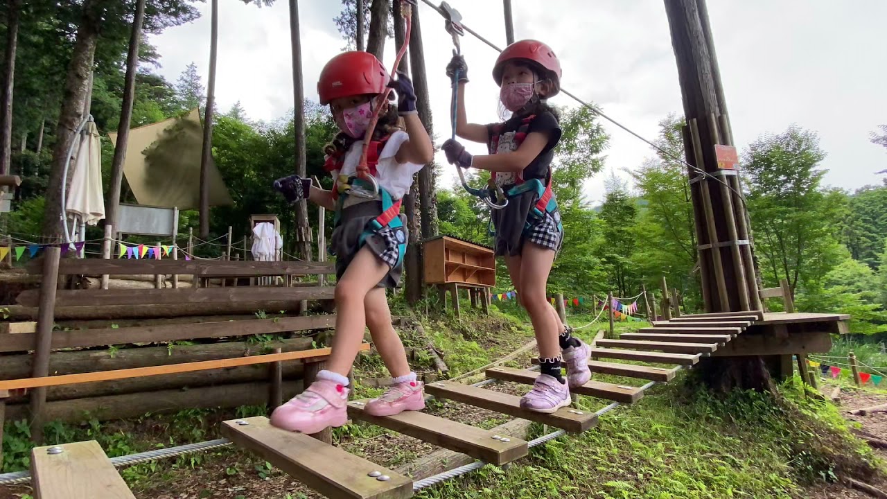 フォレストアドベンチャー小田原で遊んだよ