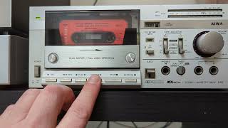 AIWA SDL50 Stereo cassette deck