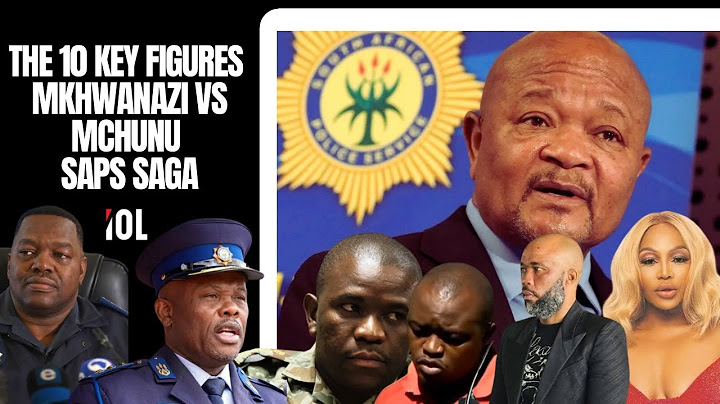 Las 10 figuras clave en la explosiva saga SAPS Mchunu vs. Mkhwanazi: ¿quién es quién? IOL explora