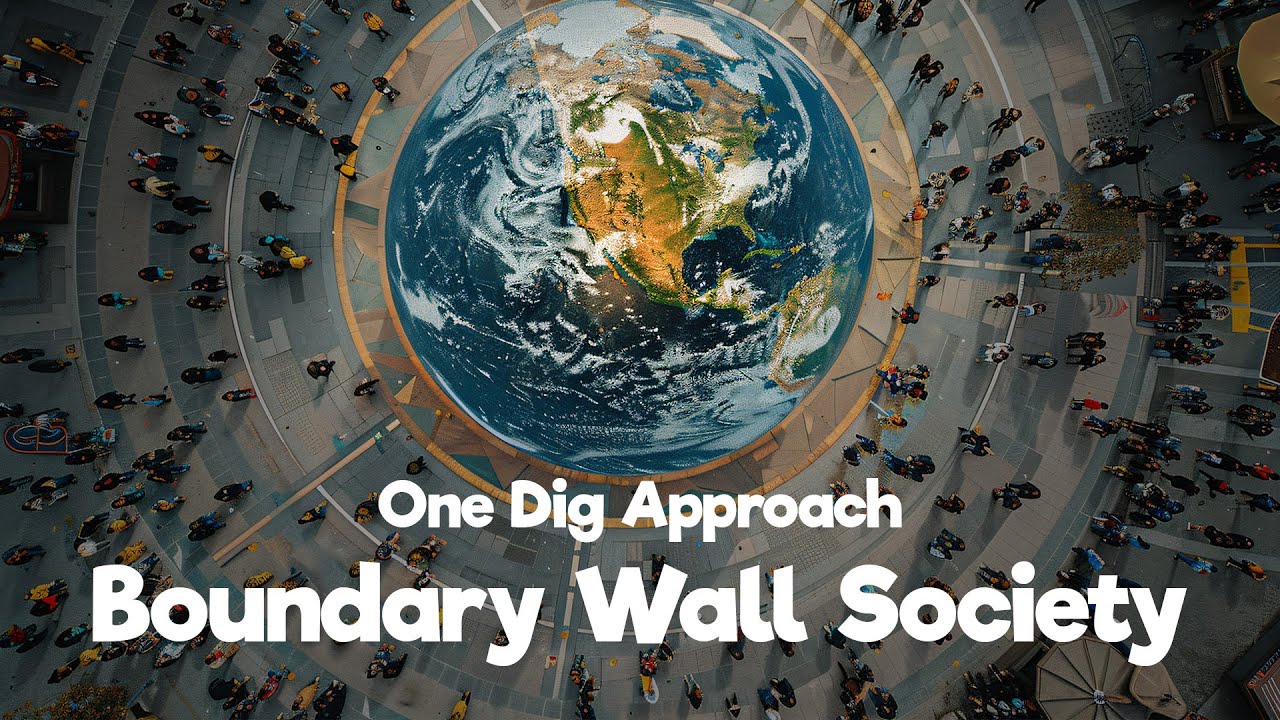 One Dig Approach | Boundary Wall Society | 3D Animation ...