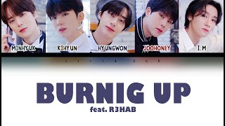 Monsta X - Burning Up (Color Coded lyrics Han - Rom -Ina)