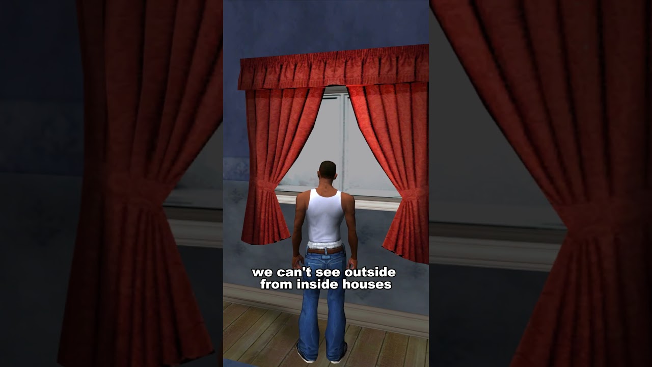 CAN YOU SEE OUTSIDE FROM WINDOWS IN GTA GAMES