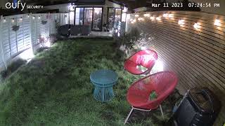 EufyCam S330 night time sample