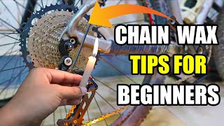How To WAX Bicycle Chain At Home Easily | Beginners Bike Chain Wax Tips