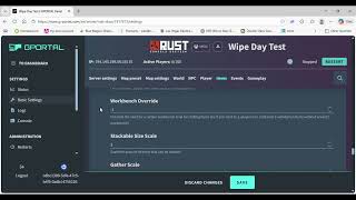 Rust Console Editon How to setup basic 2x 3x settings