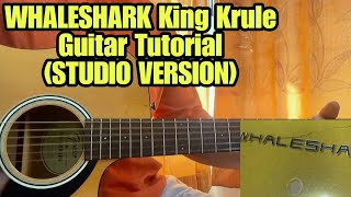 Video thumbnail of "King Krule - Whaleshark // Guitar Tutorial with Chords (All Sections)"