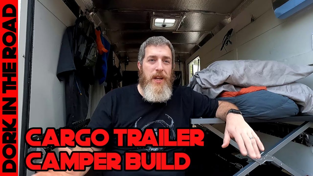 6x12 Cargo Trailer Toy Hauler Camper